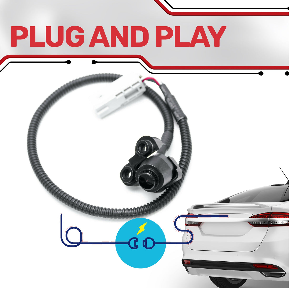 Chevrolet Traverse (2009-2012) OEM Replacement Backup Camera OE Part # 15926125