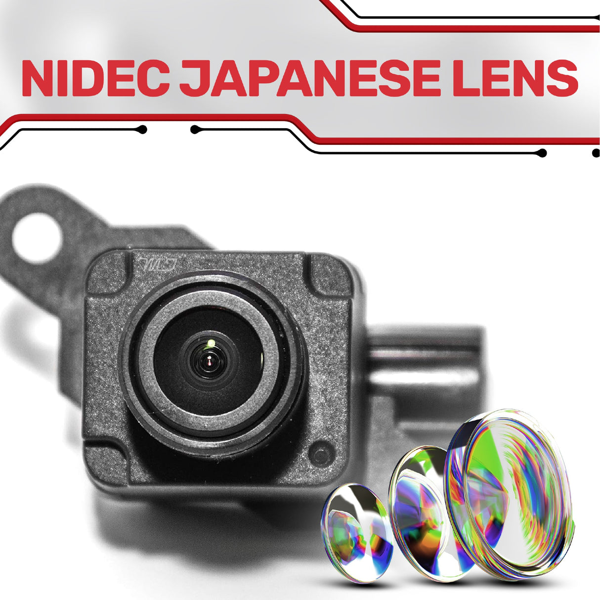 Dodge Ram (2016-2017) OEM Replacement Backup Camera OE Part # 68274731AA, 68274731AB, 68274731AC, 68274731AD, 68274731AE