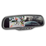 Master Tailgaters OEM Rear View Mirror with 4.3" Auto Adjusting Ultra Bright LCD and OnStar Buttons(for backup cameras) - Hooks Into Your Existing OnStar Wire - Master Tailgaters