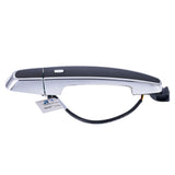 Chevrolet Impala (2014-Current) [LTZ Model, 4 Pin] Black/Chrome Replacement Exterior Door Handle Front Left Side