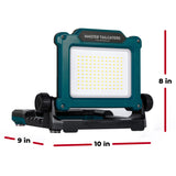 LED Work Flood Light Compatible for Bosch Battery