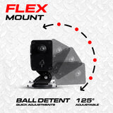 PartsMT 20" Wireless Pivot Tow Double Light Bar | Ultra Bright LED | Multi Functional Signal Lights | Sturdy Magnetic Mount | 4 Pin Flat Connection